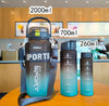 Kit 3 Termo Sport de 2000ml, 700ml y 260ml